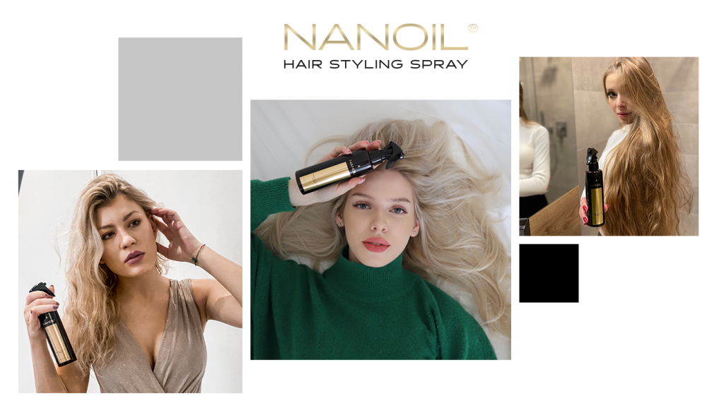 nanoil sprej na zlepšenie poddajnosti vlasov