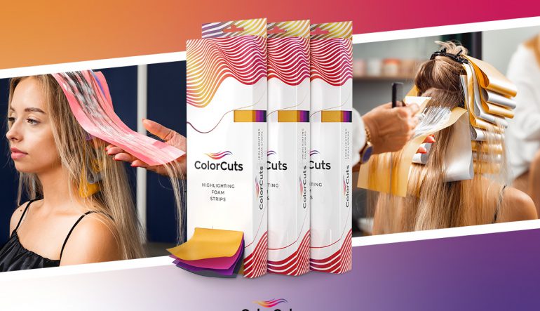 colorcuts vlasové fólie na melír
